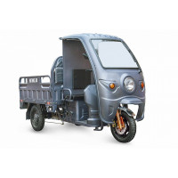 Грузовой электротрицикл RuTrike Глобус 1500 60V/1000W 023370-2574 серый