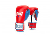 Перчатки тренировочные Everlast Powerlock PU 12 oz красн/син. P00000729-12