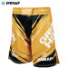 Шорты Green Hill MMA SHORT IMMAF approved MMI-4022, черно-золотой 75_75