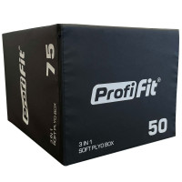 Универсальный PLYO BOX 3 в 1 безопасный 50х60х75 см Profi-Fit