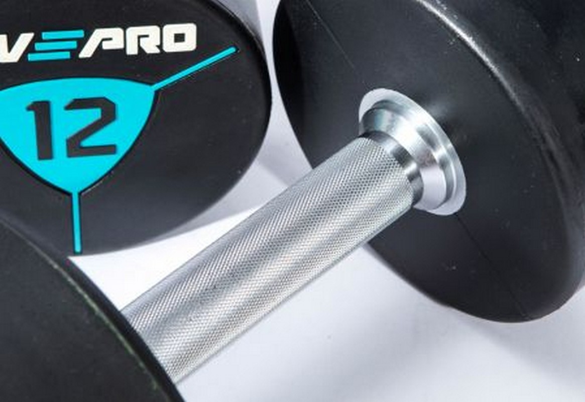 Гантели в уретане 28 кг Live Pro Premium Urethane Dumbbells LP8000-28 1165_800